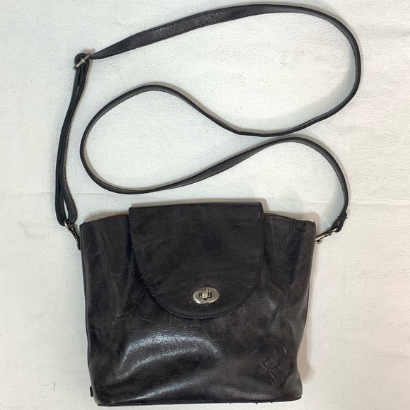 Patrician Nash Convertible Bag Backpack Crossbody Shoulder Purse Black Medium - Picture 1 of 15